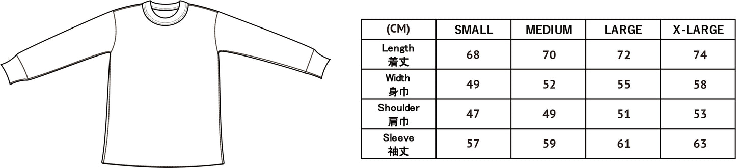 * NEW * CLASSIC HEAVY THERMAL LONG SLEEVED TEE