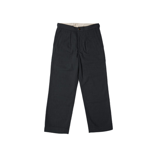 WOOL COTTON “NO.2” DRESS TROUSERS GREY